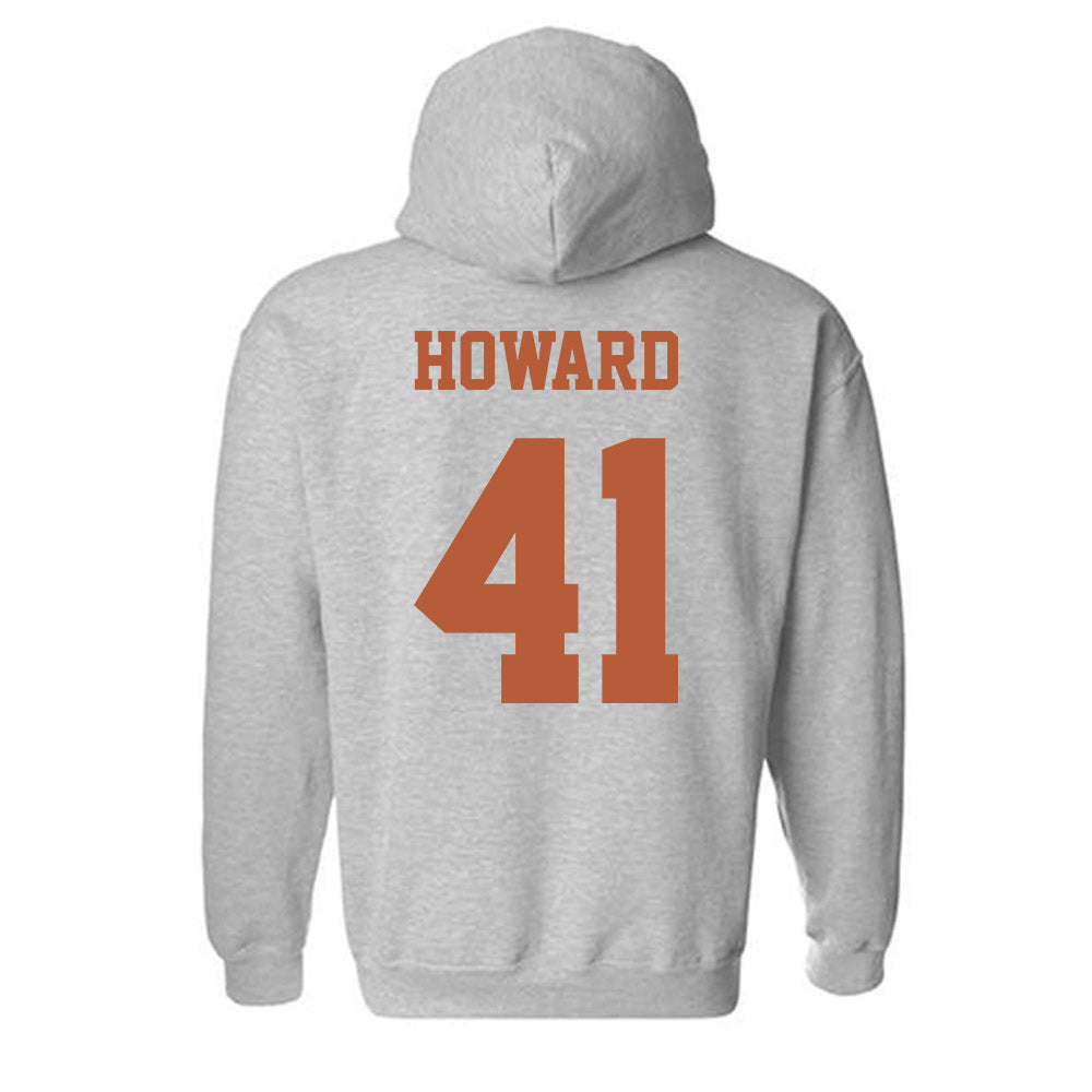 Texas - NCAA Baseball : Cody Howard - Classic Shersey Hooded Sweatshirt