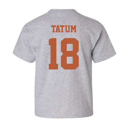 Texas - NCAA Football : Joe Tatum - Classic Shersey Youth T-Shirt