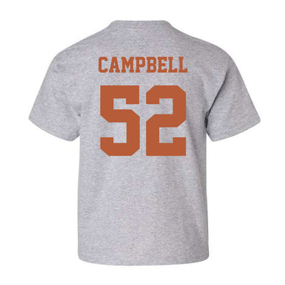 Texas - NCAA Football : Dj Campbell - Classic Shersey Youth T-Shirt