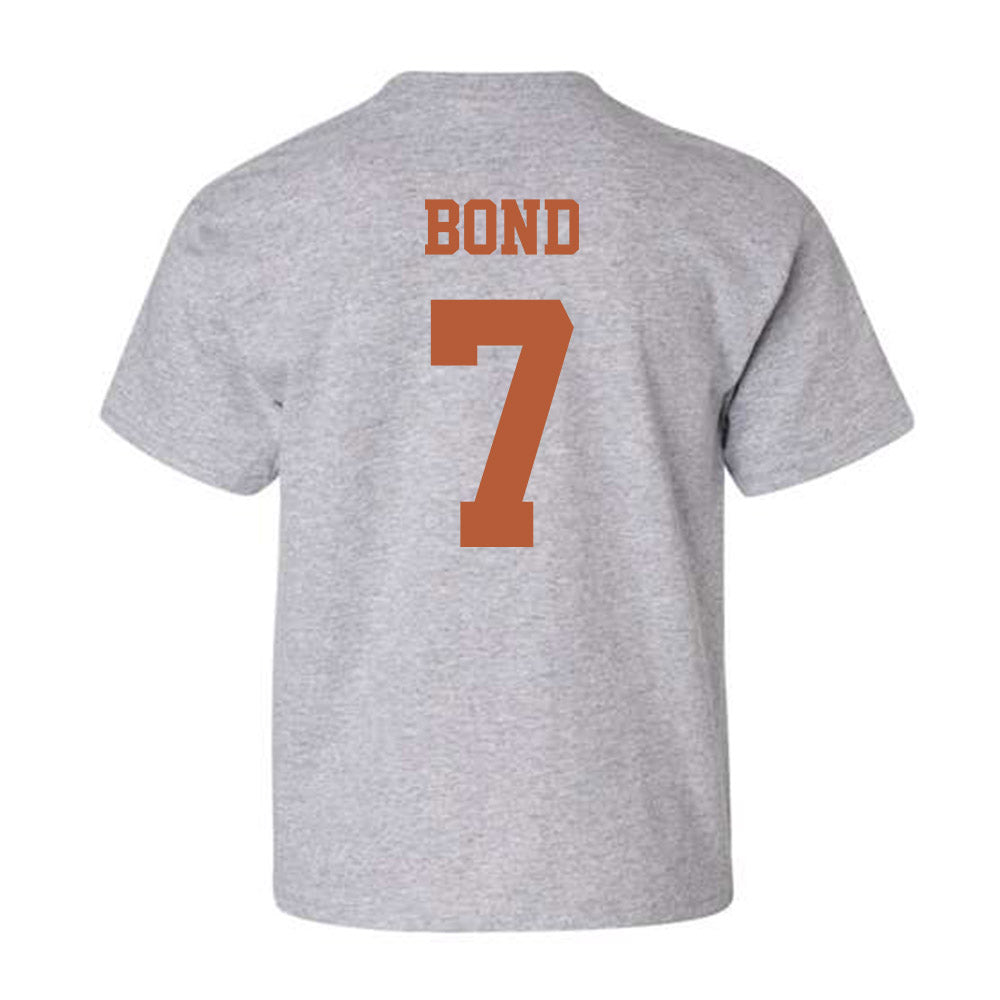 Texas - NCAA Football : Isaiah Bond - Classic Shersey Youth T-Shirt