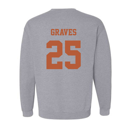 Texas - NCAA Women's Basketball : Sarah Graves - Classic Shersey Crewneck Sweatshirt