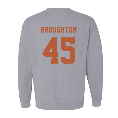 Texas - NCAA Football : Vernon Broughton - Classic Shersey Crewneck Sweatshirt