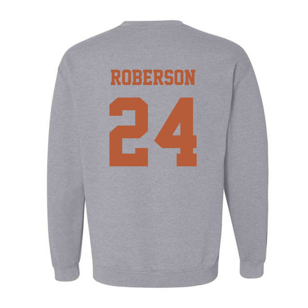 Texas - NCAA Football : Warren Roberson - Classic Shersey Crewneck Sweatshirt