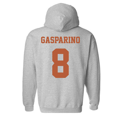 Texas - NCAA Baseball : Will Gasparino - Classic Shersey Hooded Sweatshirt