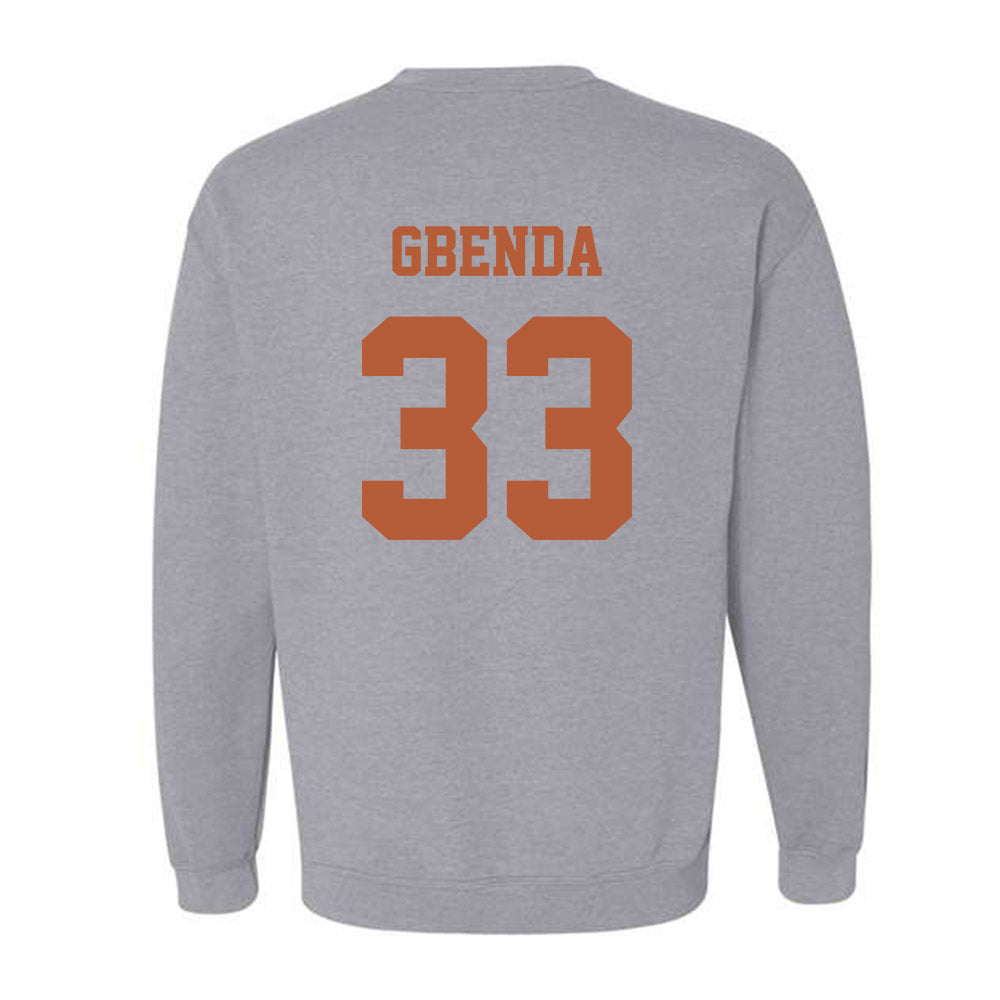 Texas - NCAA Football : David Gbenda - Classic Shersey Crewneck Sweatshirt