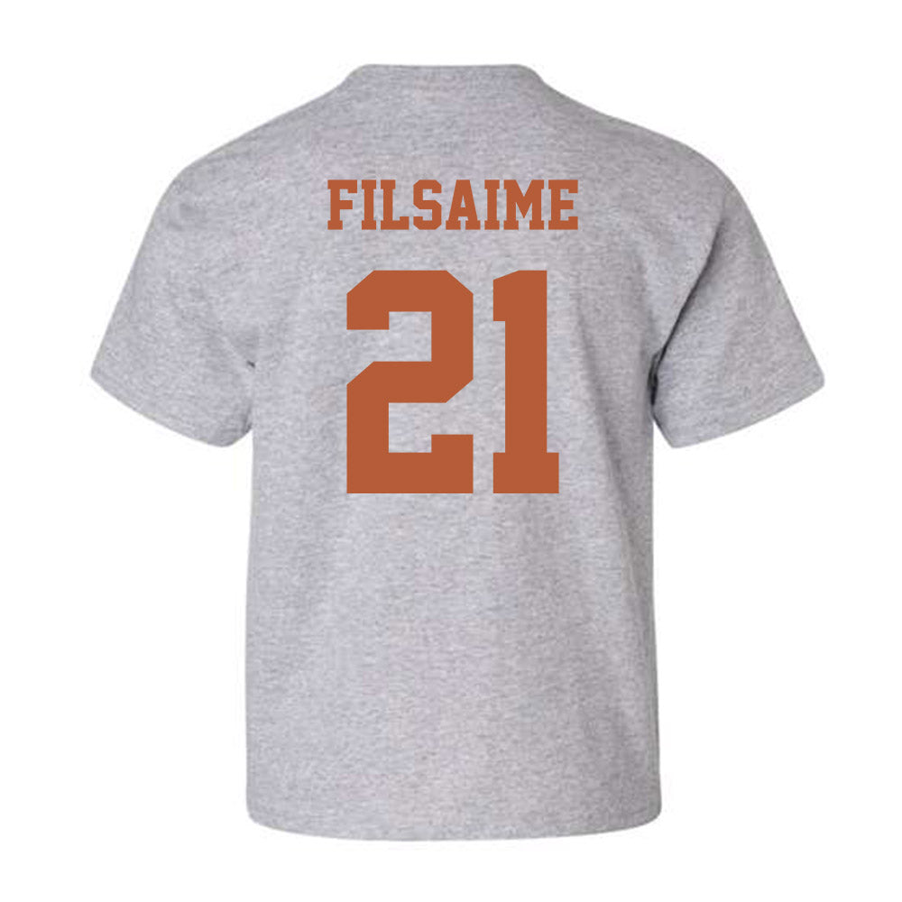 Texas - NCAA Football : Xavier Filsaime - Classic Shersey Youth T-Shirt