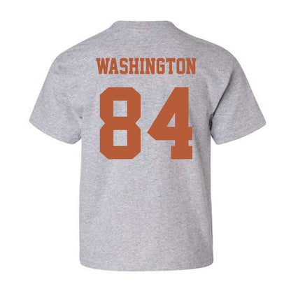 Texas - NCAA Football : Jordan Washington - Classic Shersey Youth T-Shirt