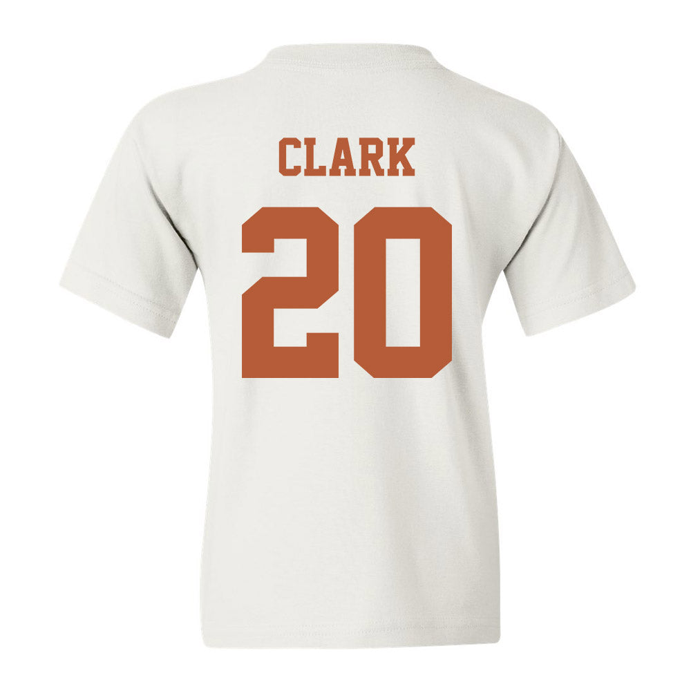 Texas - NCAA Men's Basketball : Preston Clark - Classic Shersey Youth T-Shirt