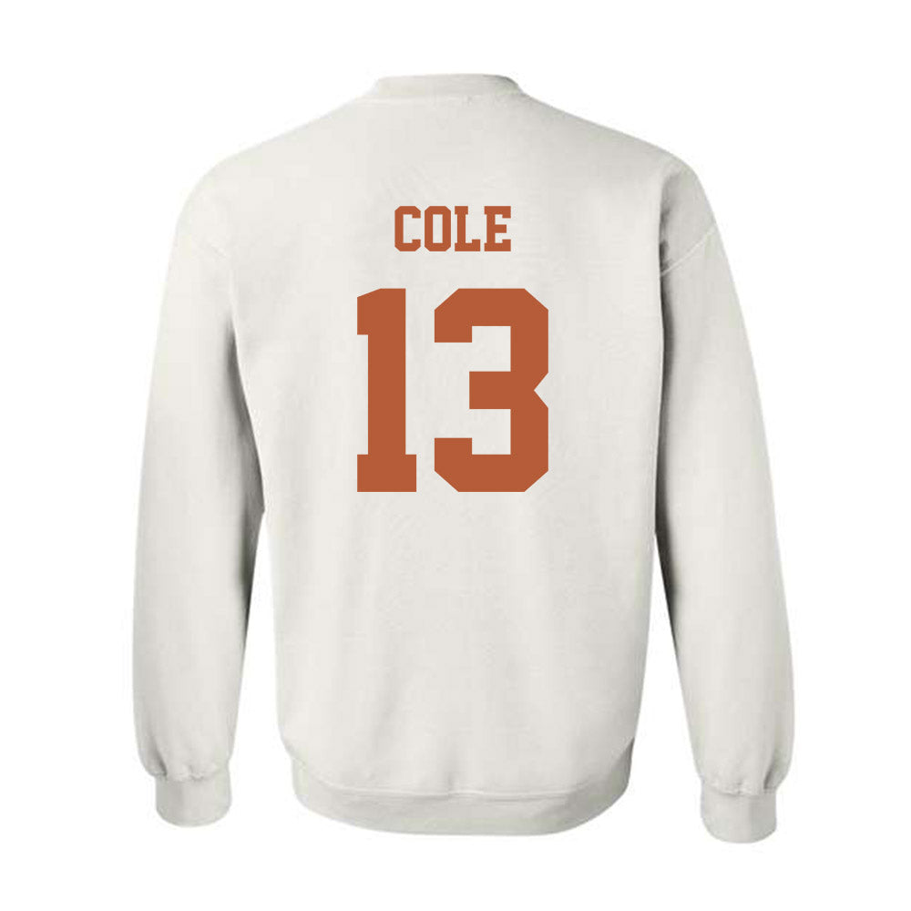 Texas - NCAA Football : Jay'Vion Cole - Classic Shersey Crewneck Sweatshirt