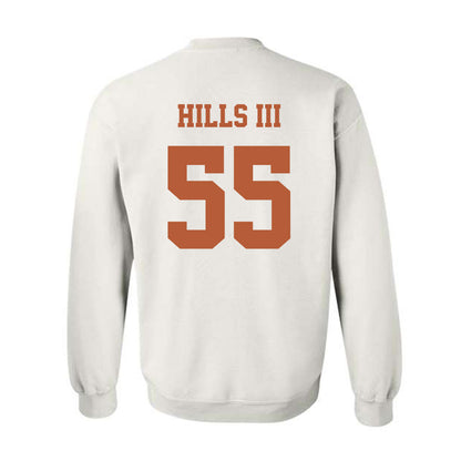 Texas - NCAA Football : Melvin Hills Iii - Classic Shersey Crewneck Sweatshirt