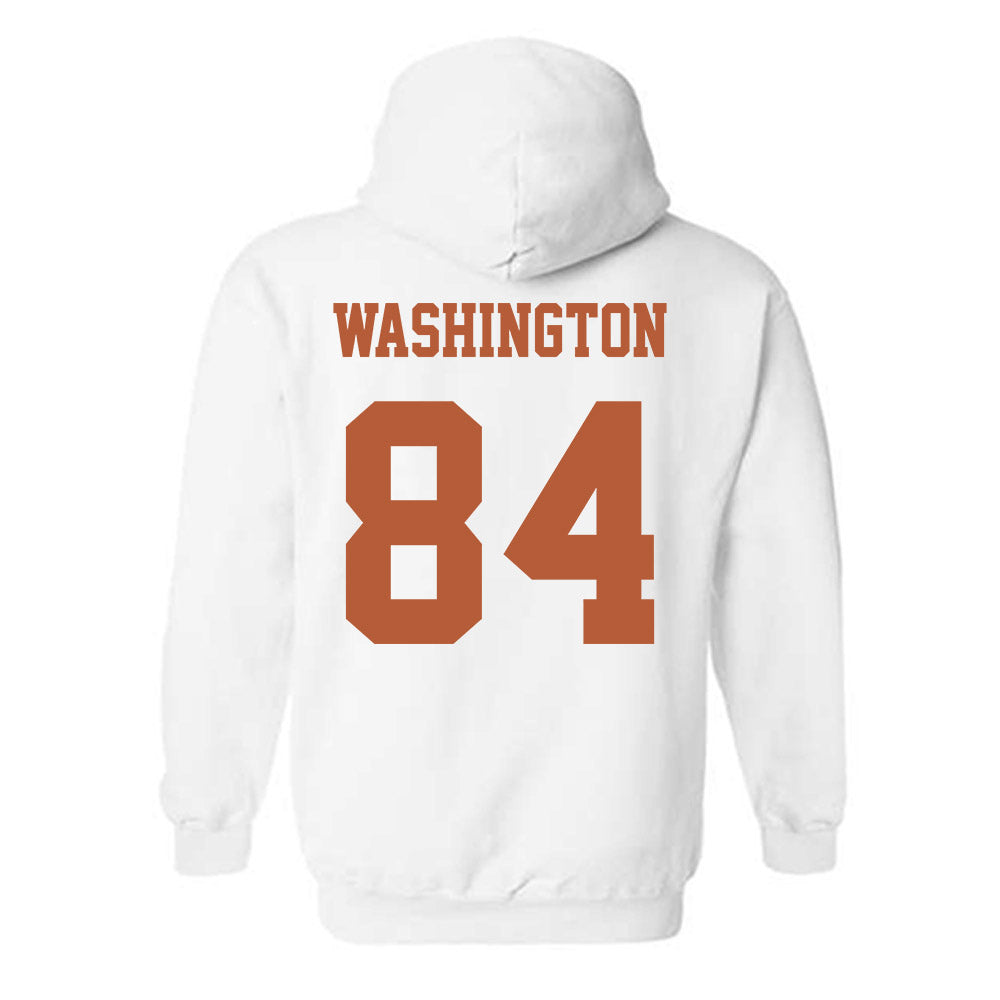 Texas - NCAA Football : Jordan Washington - Classic Shersey Hooded Sweatshirt