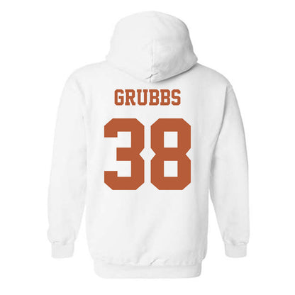 Texas - NCAA Baseball : Max Grubbs - Classic Shersey Hooded Sweatshirt