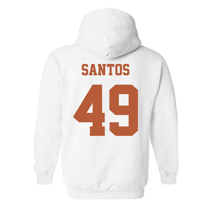 Texas - NCAA Baseball : Oliver Santos - Classic Shersey Hooded Sweatshirt