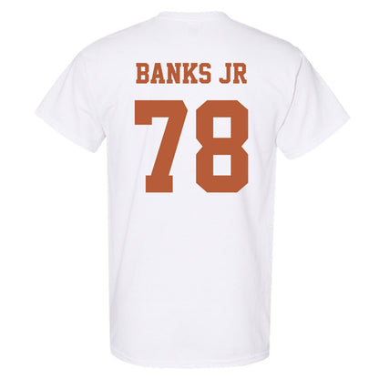 Texas - NCAA Football : Kelvin Banks Jr - Classic Shersey T-Shirt