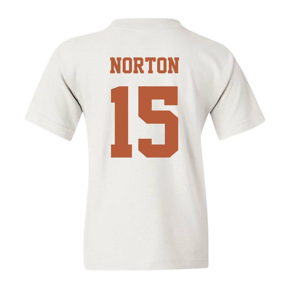 Texas - NCAA Football : Bill Norton - Classic Shersey Youth T-Shirt