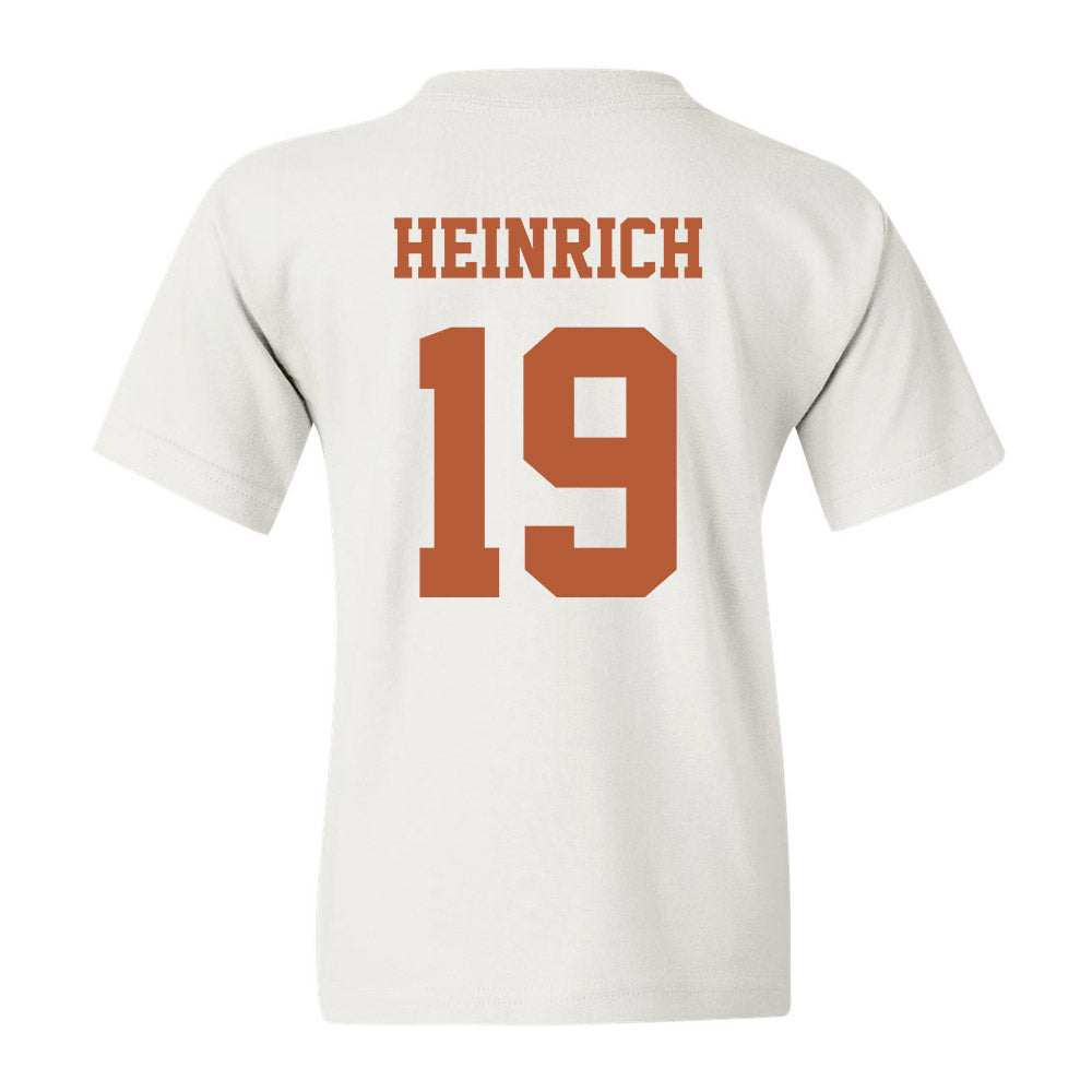 Texas - NCAA Women's Volleyball : Reilly Heinrich - Classic Shersey Youth T-Shirt