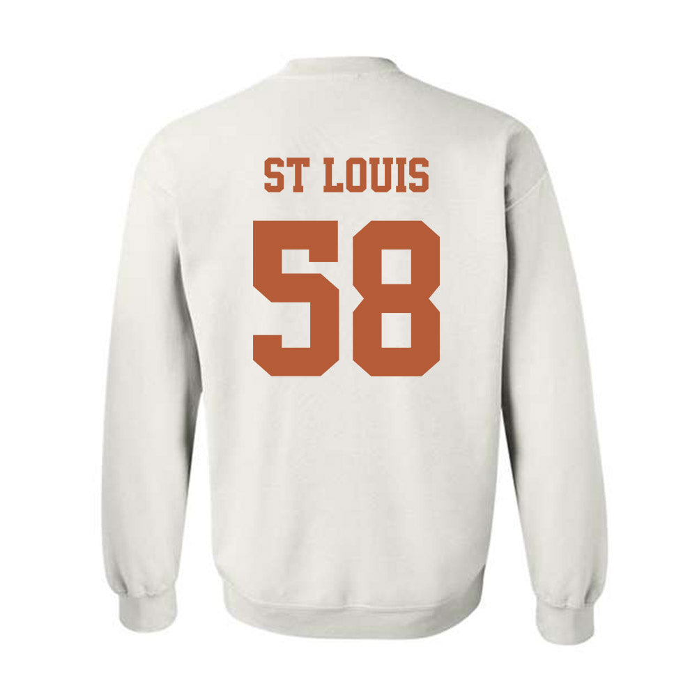 Texas - NCAA Football : Lance St Louis - Classic Shersey Crewneck Sweatshirt