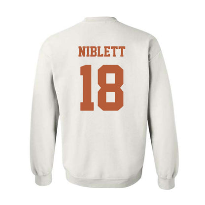 Texas - NCAA Football : Ryan Niblett - Classic Shersey Crewneck Sweatshirt