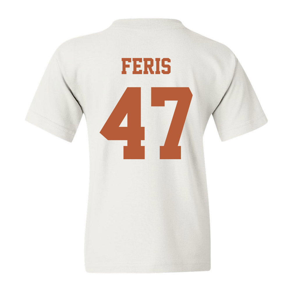 Texas - NCAA Football : Charles Feris - Classic Shersey Youth T-Shirt