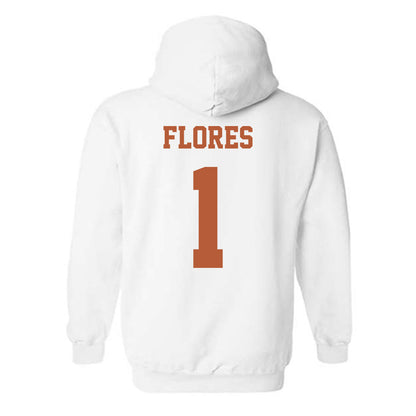 Texas - NCAA Baseball : Jalin Flores - Classic Shersey Hooded Sweatshirt