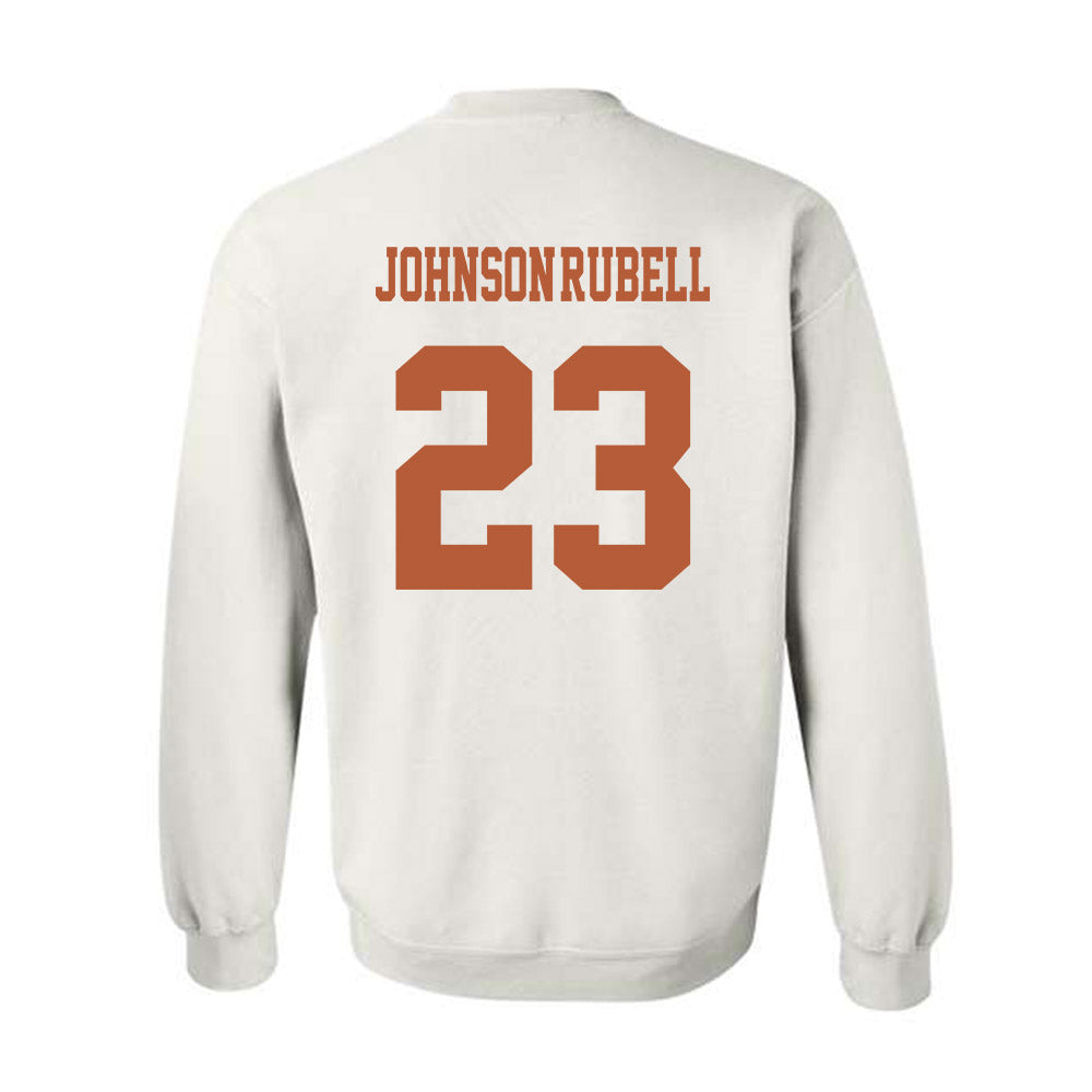 Texas - NCAA Football : Jordon Johnson-Rubell - Classic Shersey Crewneck Sweatshirt