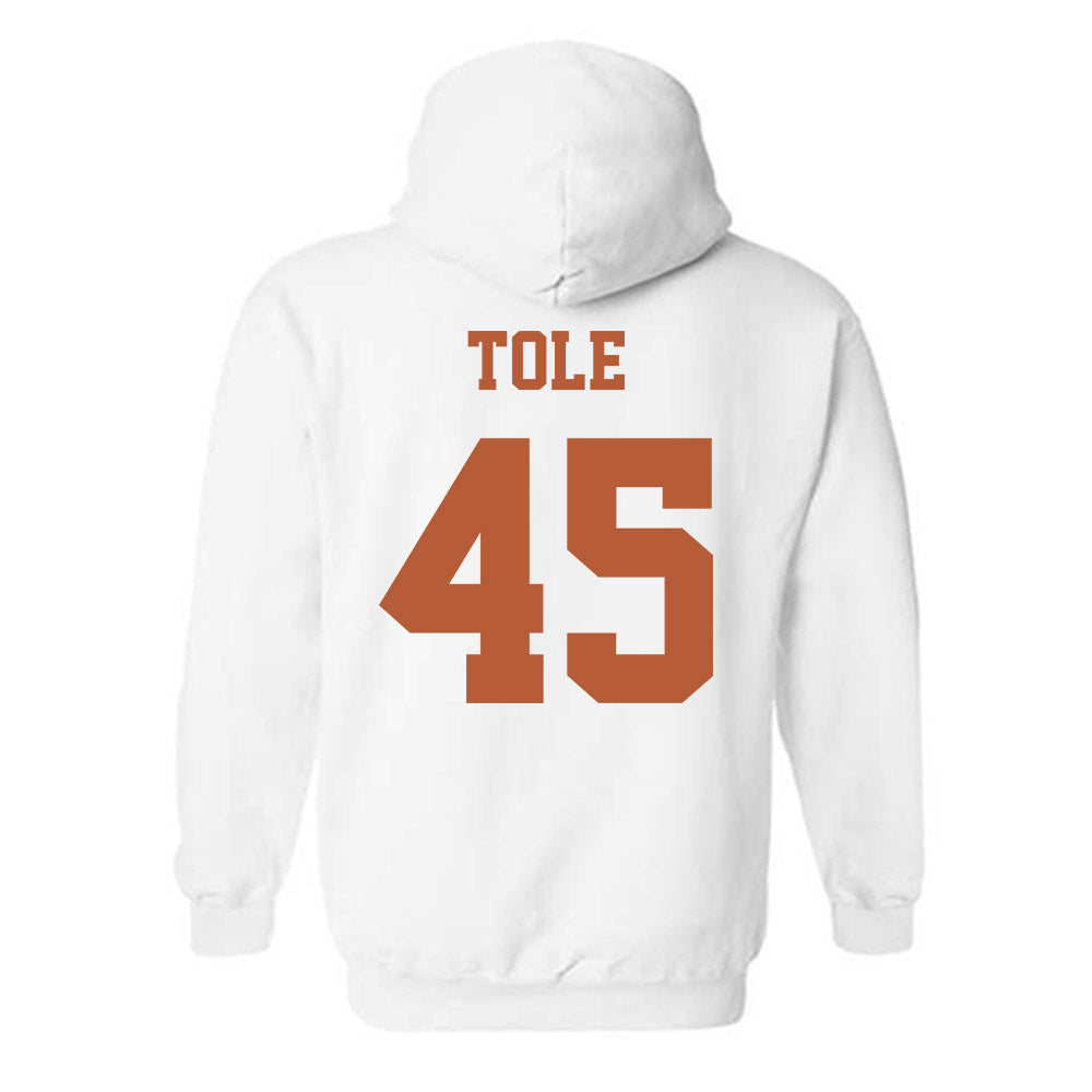 Texas - NCAA Baseball : Heston Tole - Classic Shersey Hooded Sweatshirt