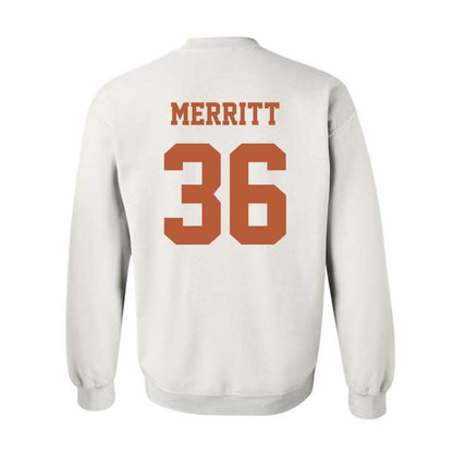 Texas - NCAA Football : Quinn Merritt - Classic Shersey Crewneck Sweatshirt