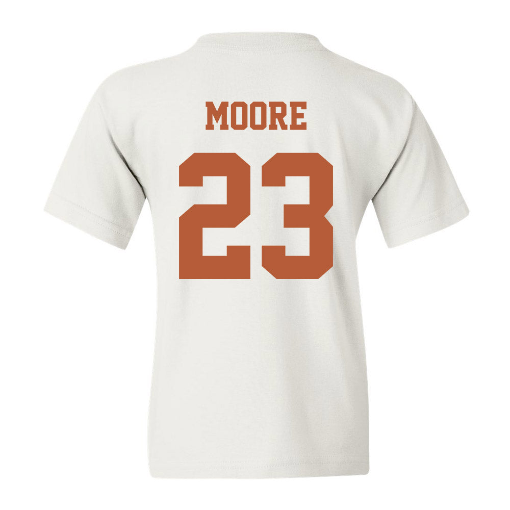 Texas - NCAA Women's Basketball : Aaliyah Moore - Classic Shersey Youth T-Shirt