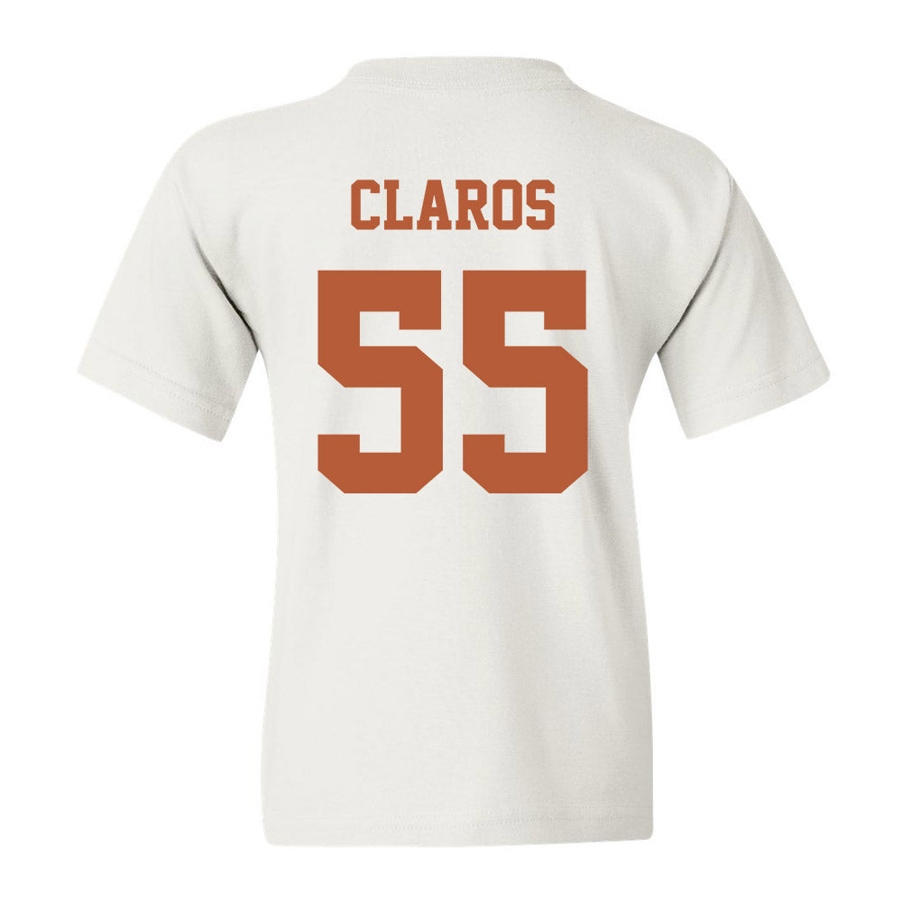 Texas - NCAA Women's Soccer : Sophia Claros - Classic Shersey Youth T-Shirt