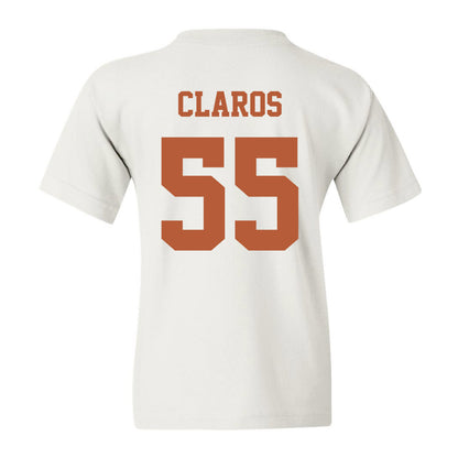 Texas - NCAA Women's Soccer : Sophia Claros - Classic Shersey Youth T-Shirt