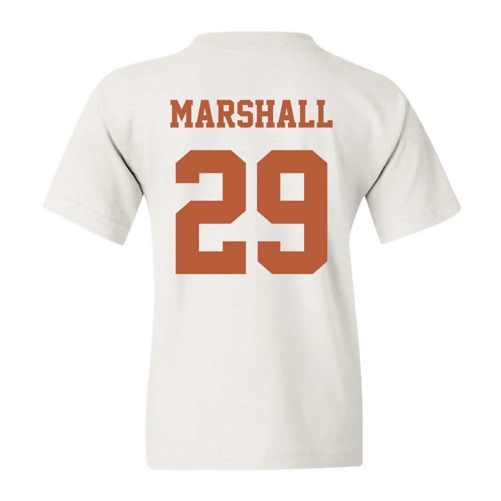 Texas - NCAA Football : Carson Marshall - Classic Shersey Youth T-Shirt