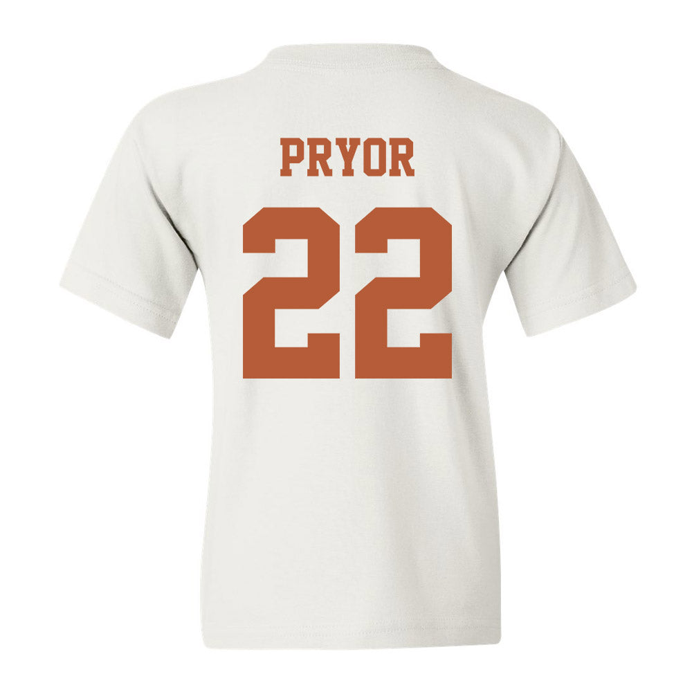 Texas - NCAA Men's Basketball : Devon Pryor - Classic Shersey Youth T-Shirt