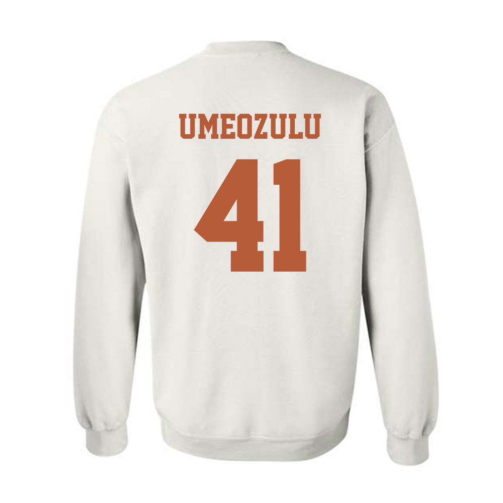 Texas - NCAA Football : Ziky Umeozulu - Classic Shersey Crewneck Sweatshirt