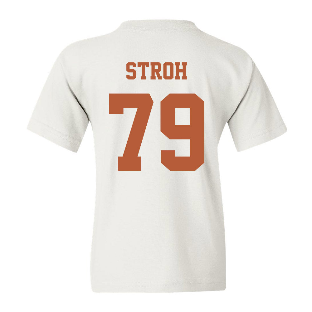 Texas - NCAA Football : Connor Stroh - Classic Shersey Youth T-Shirt