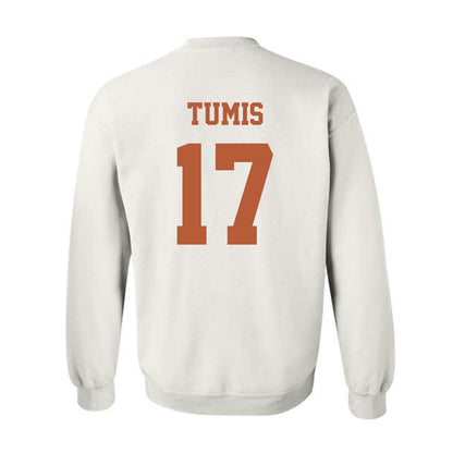 Texas - NCAA Baseball : Easton Tumis - Classic Shersey Crewneck Sweatshirt