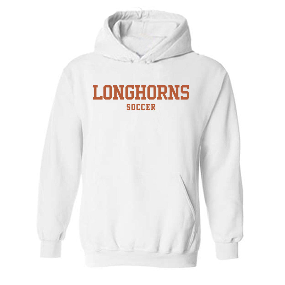 Texas - NCAA Women's Soccer : Amalia Villarreal - Classic Shersey Hooded Sweatshirt