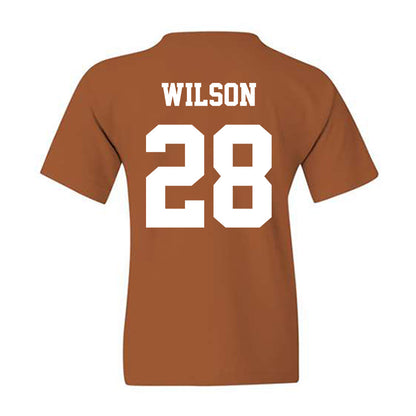 Texas - NCAA Football : Santana Wilson - Classic Shersey Youth T-Shirt-1