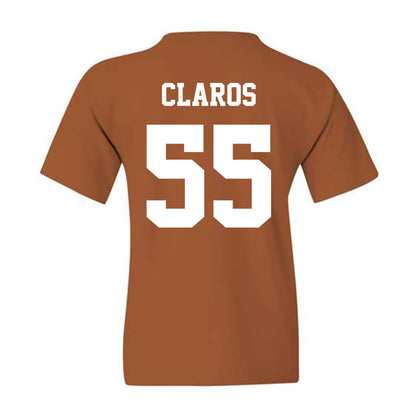 Texas - NCAA Women's Soccer : Sophia Claros - Classic Shersey Youth T-Shirt