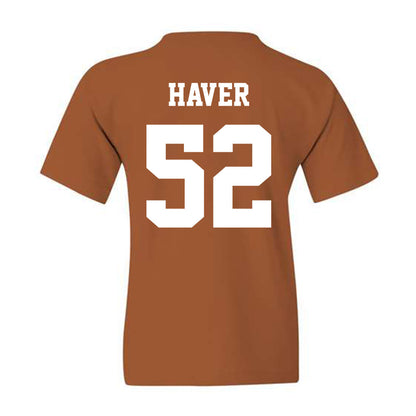 Texas - NCAA Football : Tate Haver - Classic Shersey Youth T-Shirt