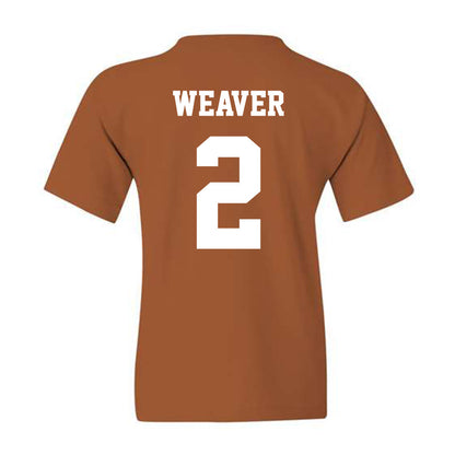 Texas - NCAA Men's Basketball : Chendall Weaver - Classic Shersey Youth T-Shirt