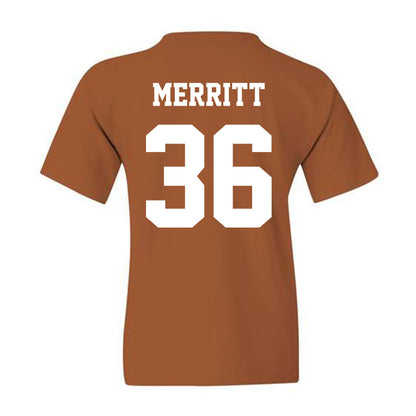 Texas - NCAA Football : Quinn Merritt - Classic Shersey Youth T-Shirt