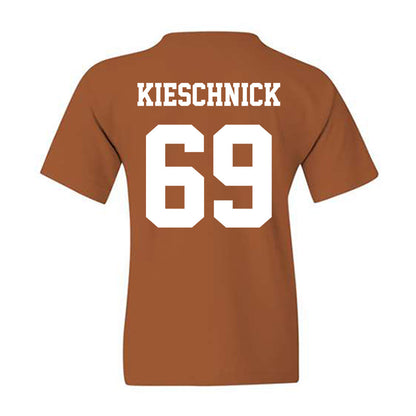 Texas - NCAA Football : Brooks Kieschnick - Classic Shersey Youth T-Shirt-1