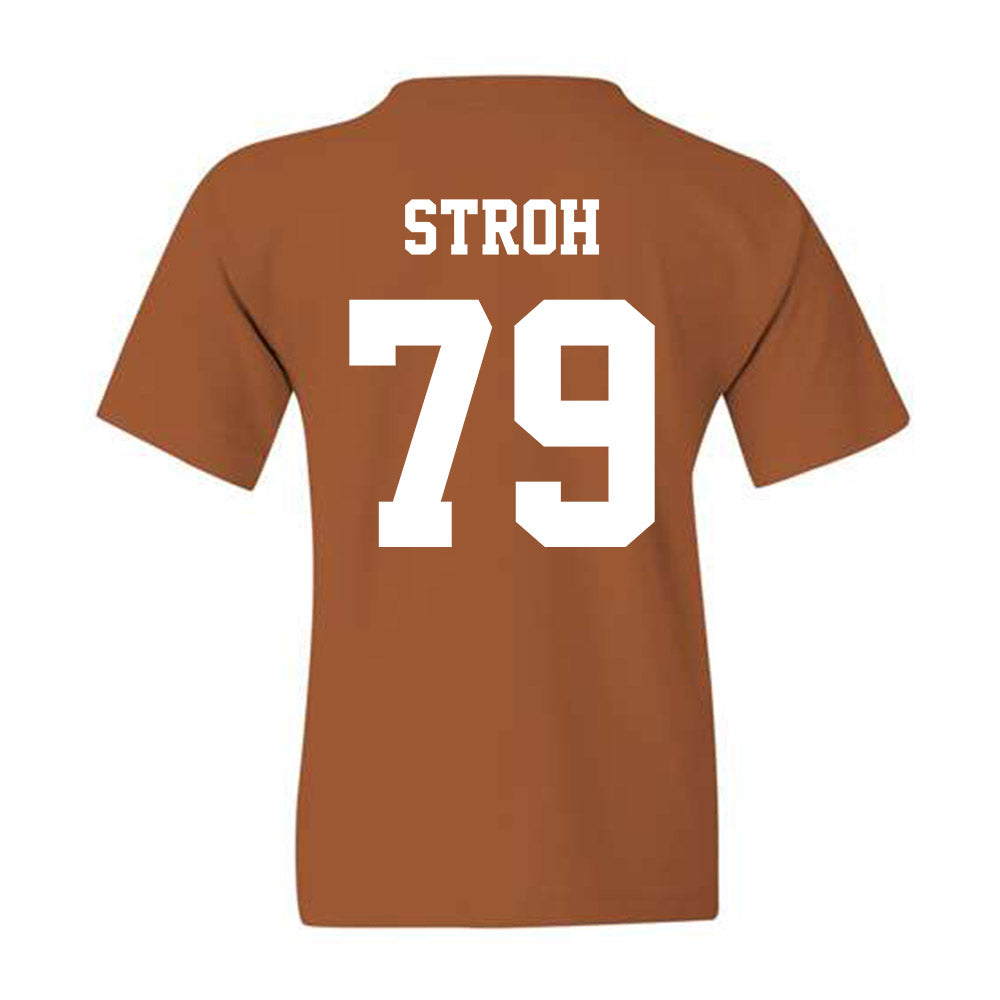 Texas - NCAA Football : Connor Stroh - Classic Shersey Youth T-Shirt