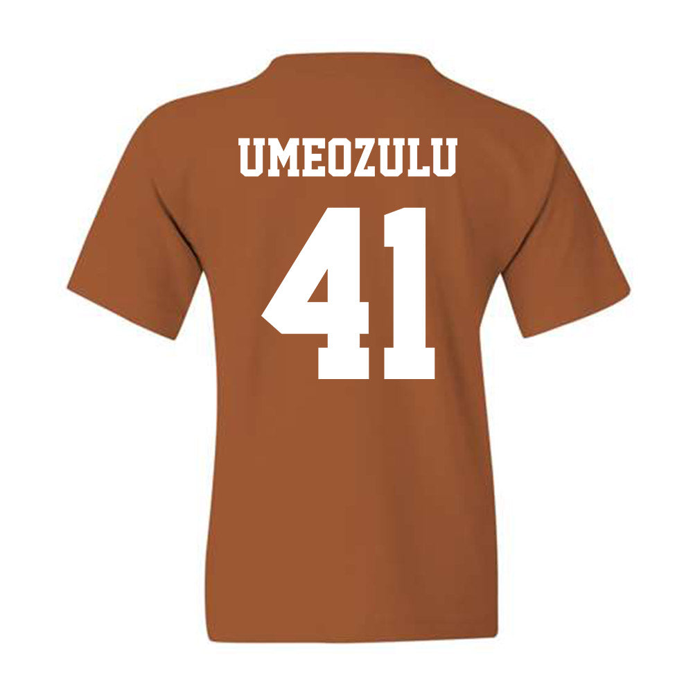 Texas - NCAA Football : Ziky Umeozulu - Classic Shersey Youth T-Shirt