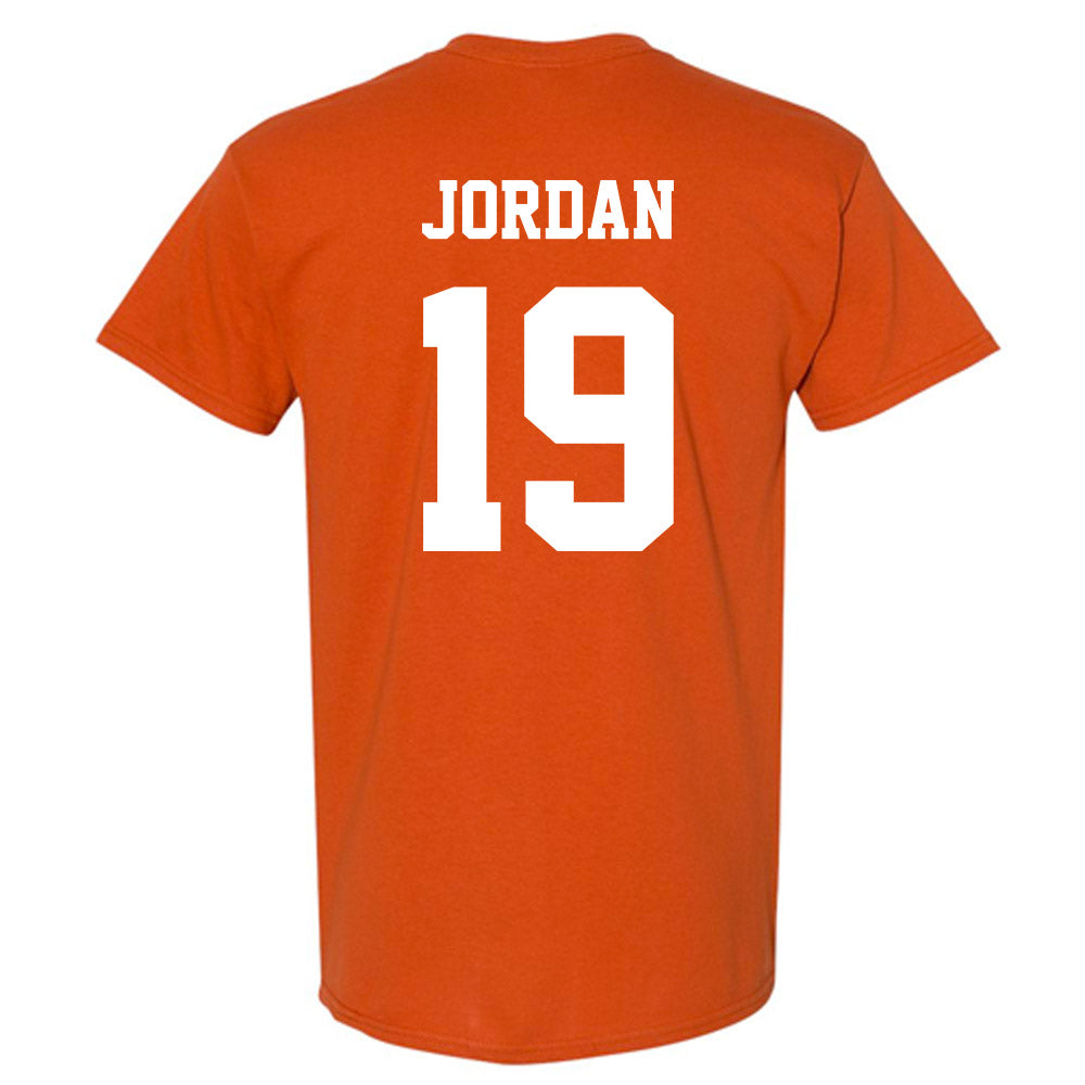 Texas - NCAA Baseball : Donovan Jordan - Classic Shersey T-Shirt-1