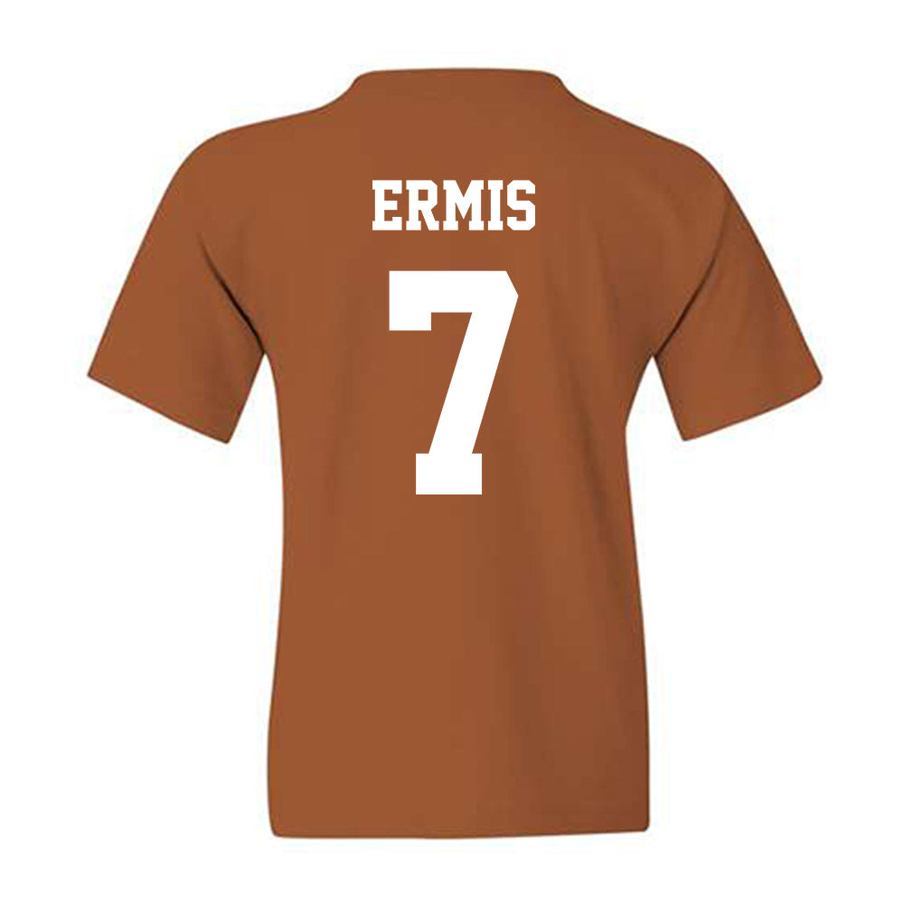 Texas - NCAA Baseball : Andrew Ermis - Classic Shersey Youth T-Shirt-1