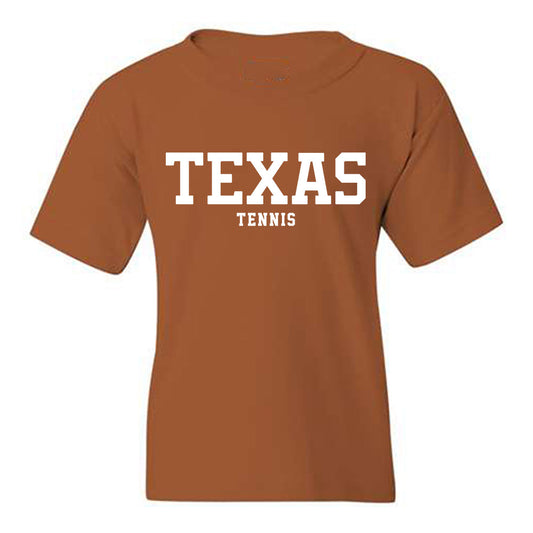 Texas - NCAA Women's Tennis : Salma Drugdova - Classic Shersey Youth T-Shirt-0