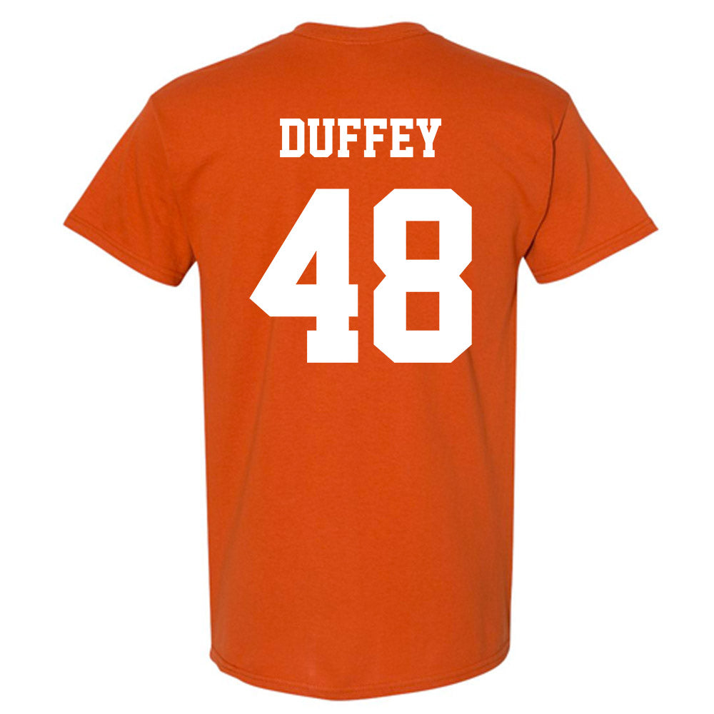 Texas - NCAA Football : Jackson Duffey - Classic Shersey T-Shirt-1