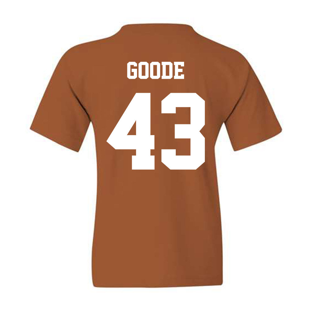 Texas - NCAA Softball : Leighann Goode - Classic Shersey Youth T-Shirt