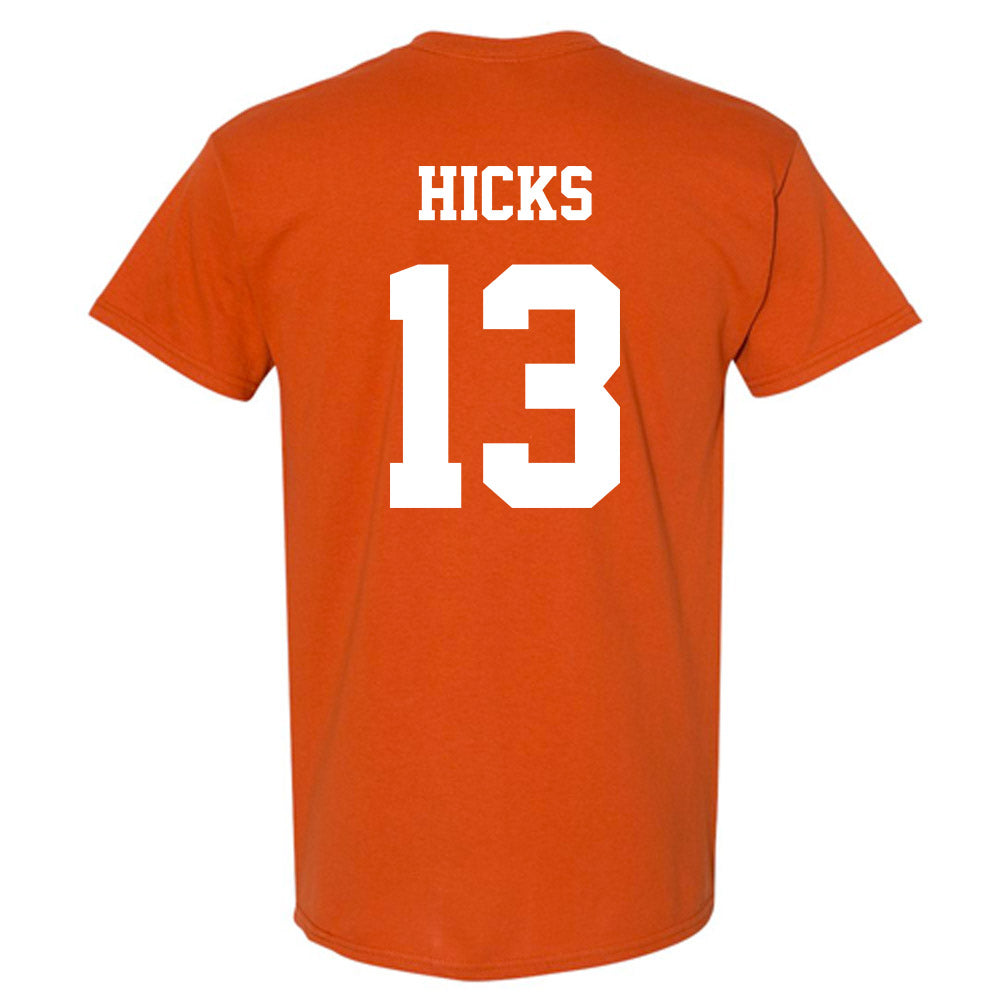 Texas - NCAA Football : Zelus Hicks - Classic Shersey T-Shirt-1